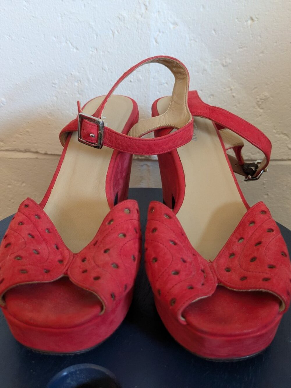 Audley London Suede Platforms